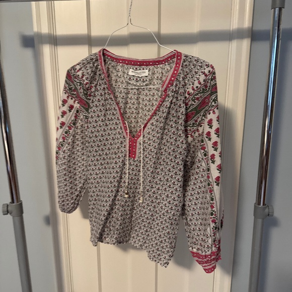 Emerson Fry block print blouse - Picture 1 of 3